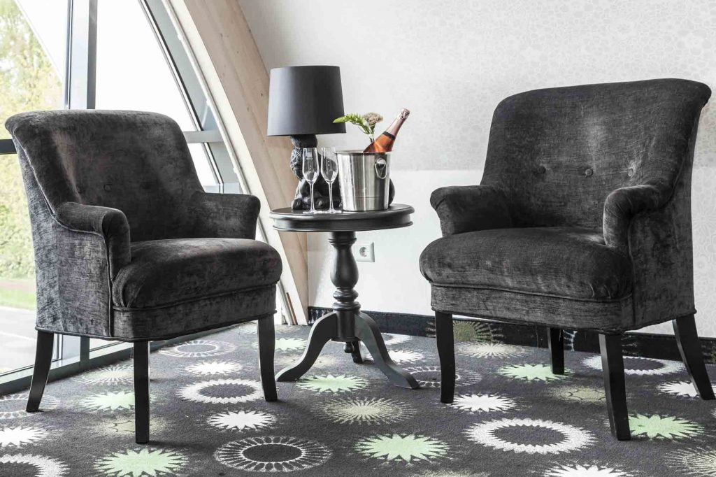 Bruidssuite met interieur Paardenbloem